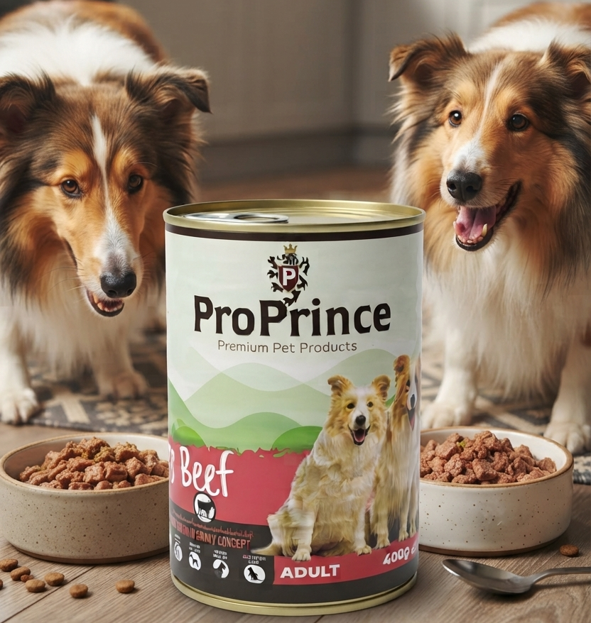 ProPrince Premium Beef Adult Dog Food 400g